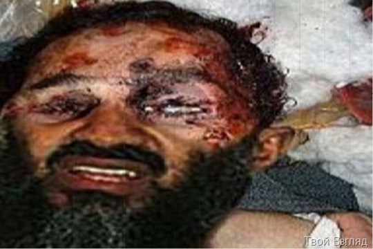 Тело убитого Усамы бен Ладена (фото, видео)