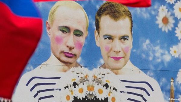 Немецкие геи против российской гомофобии