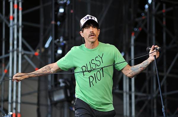Лид-вокалист Red Hot Chili Peppers Энтони Кидис